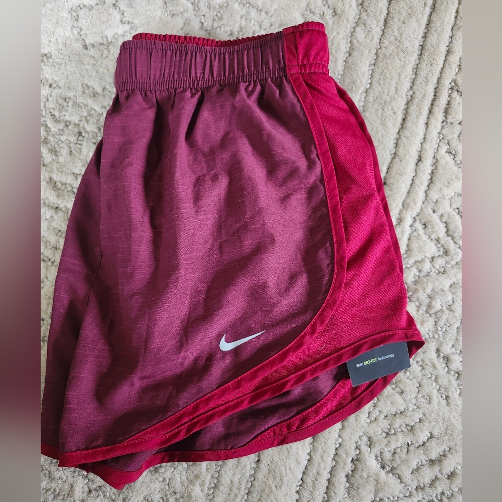 NWT Nike Maroon Dri-FIT Running Shorts